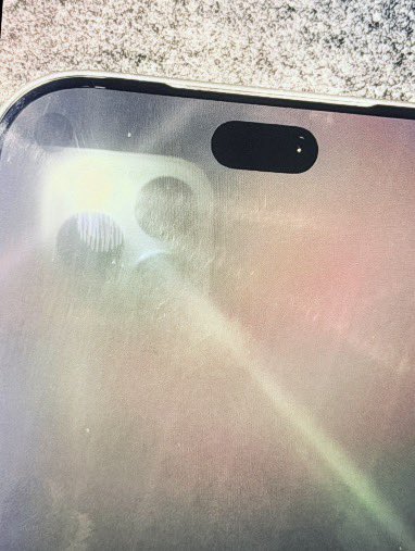 iPhone 18 Pro leak showing smaller Dynamic Island with refined front design and reduced display cutout